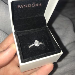 Teardrop Pandora Ring